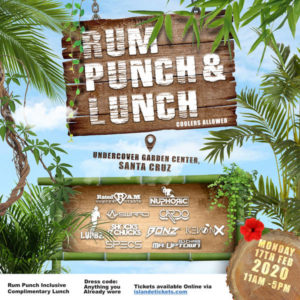 Rum, Punch & Lunch @ Undercover Garden Center