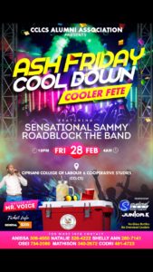 Ash Friday Cooldown Cooler Fete @ Cipriani College of Labour and Cooperative Studies