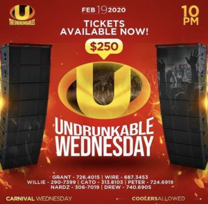Undrunkable Wednesday @ The Anchorage