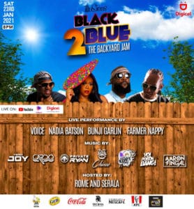 Black2Blue The Backyard Jam @ Virtual Event