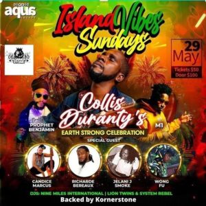 COLLIS DURANTY EARTHSTRONG CELEBRATION @ Decoded Aqua Lounge