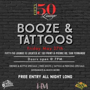 Booze & Tattoos @ Fifty Fifty Lounge
