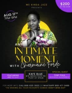 AN INTIMATE MOMENT WITH CHARMAINE FORD @ Kafe Blue