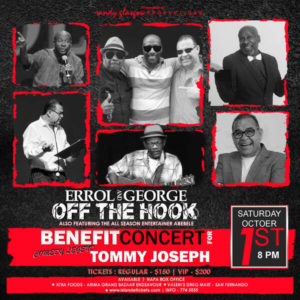 ERROL AND GEORGE OFF THE HOOK BENEFIT CONCERT FOR TOMMY JOSEPH @ National Academy Of The Performing Arts, Port Of Spain