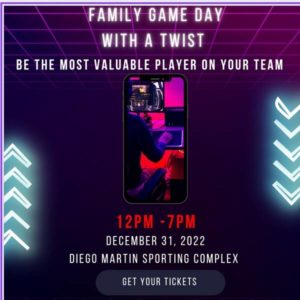 FAMILY GAME DAY WITH A TWIST @ Diego Martin