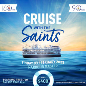 CRUISE WITH THE SAINTS @ Harbour Master