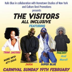THE VISITORS ALL INCLUSIVE @ KAFE BLUE, SWWTU Compound Wrightson Rd, POS